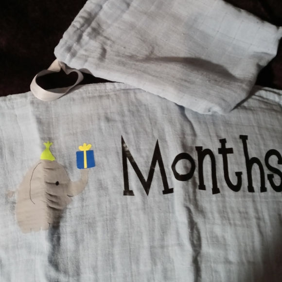 BNWT Baby Growth Chart Blanket - Picture 8 of 10